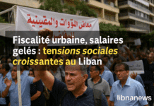 Fiscalité urbaine, salaires gelés : tensions sociales croissantes au Liban Fiscalité urbaine, salaires gelés : tensions sociales croissantes au Liban