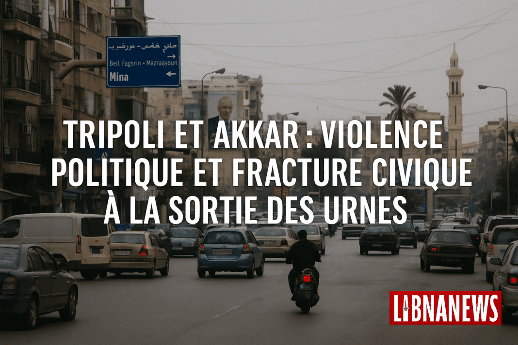 Tripoli et Akkar : violence politique et fracture civique à la sortie des urnes
