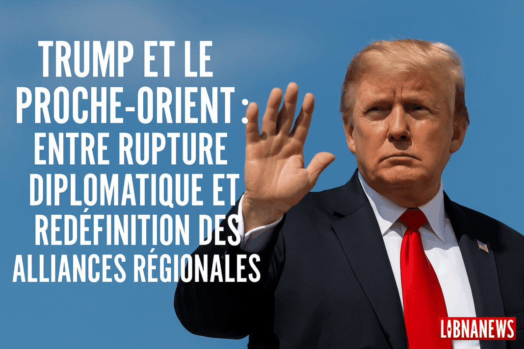 Trump et le Proche-Orient : entre rupture diplomatique et redéfinition des alliances régionales