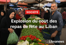 Explosion du coût des repas de fête au Liban : l’alerte de l’Université libanaise Explosion du coût des repas de fête au Liban : l’alerte de l’Université libanaise