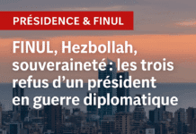 FINUL, Hezbollah, souveraineté : les trois refus d’un président en guerre diplomatique