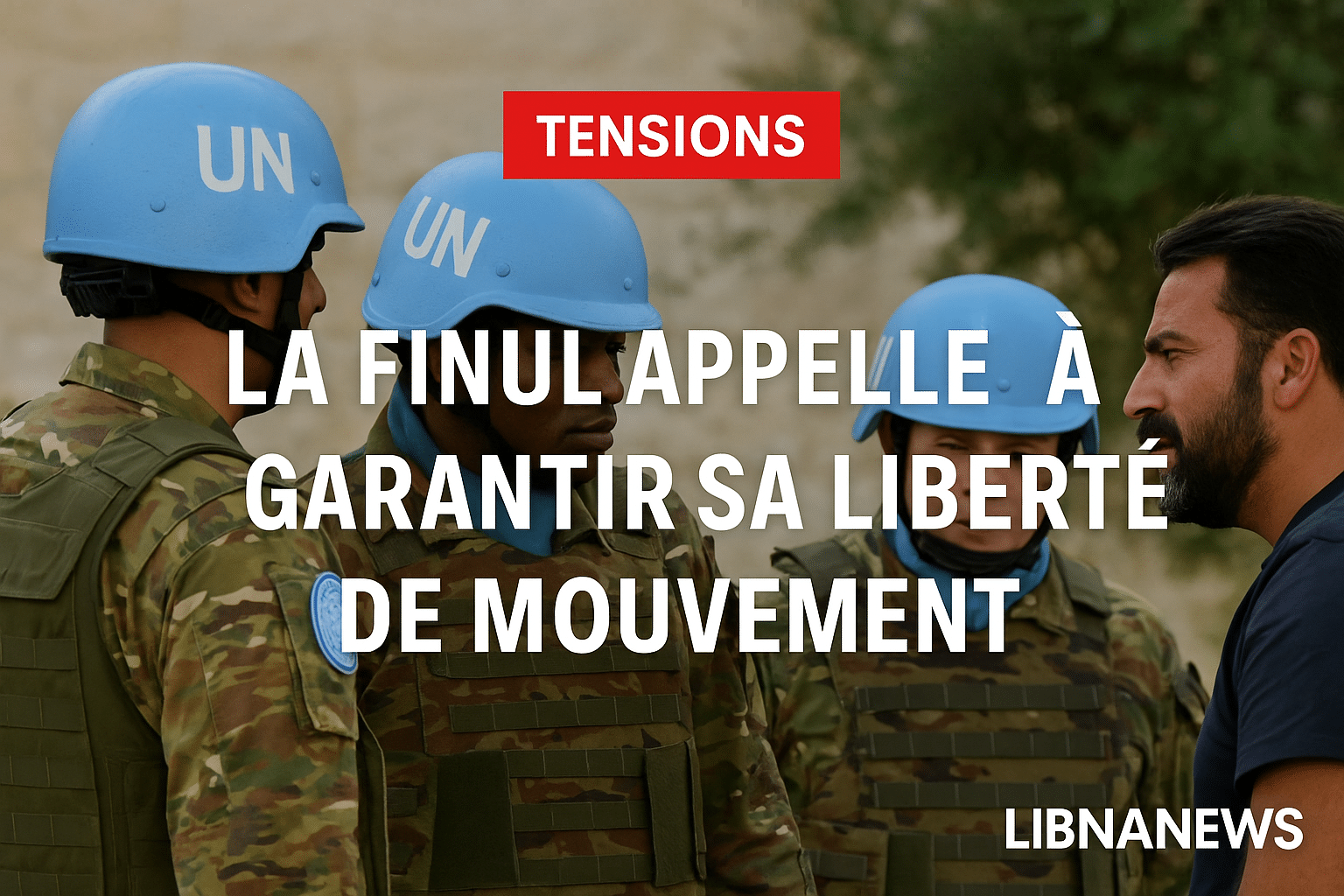 Tensions autour de la FINUL : patrouilles entravées, mandat contesté
