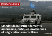Mandat de la FINUL : démentis américains, critiques israéliennes et négociations en coulisse