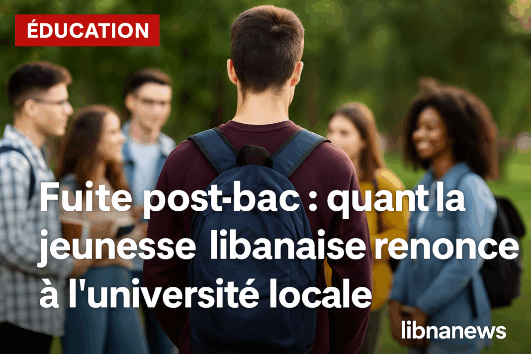 Fuite post-bac : quand la jeunesse libanaise renonce à l’université locale