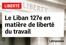 Le Liban chute à la 127e place mondiale pour la liberté du travail selon le classement 2025 de la Heritage Foundation