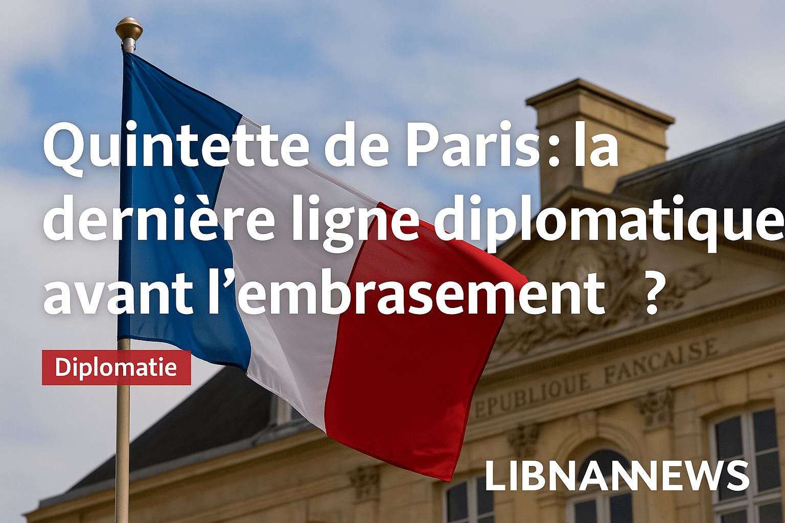 Quintette de Paris : la dernière ligne diplomatique avant l’embrasement?
