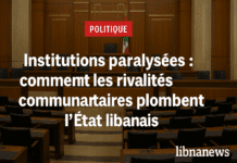 Institutions paralysées : comment les rivalités communautaires plombent l’État libanais