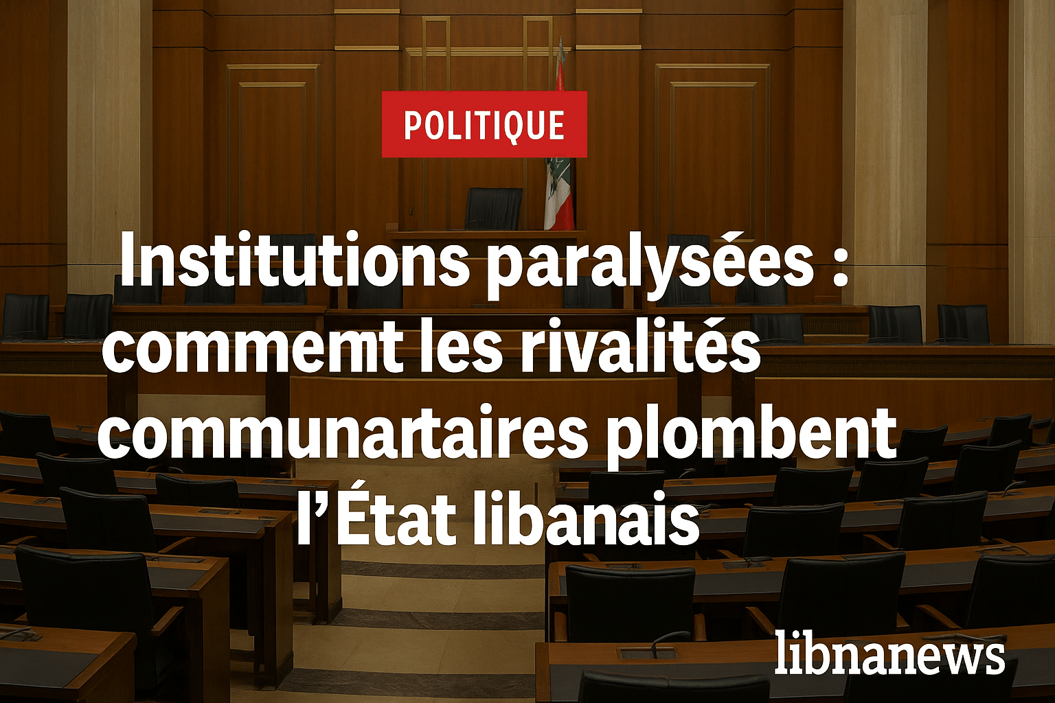 Institutions paralysées : comment les rivalités communautaires plombent l’État libanais Institutions paralysées : comment les rivalités communautaires plombent l’État libanais
