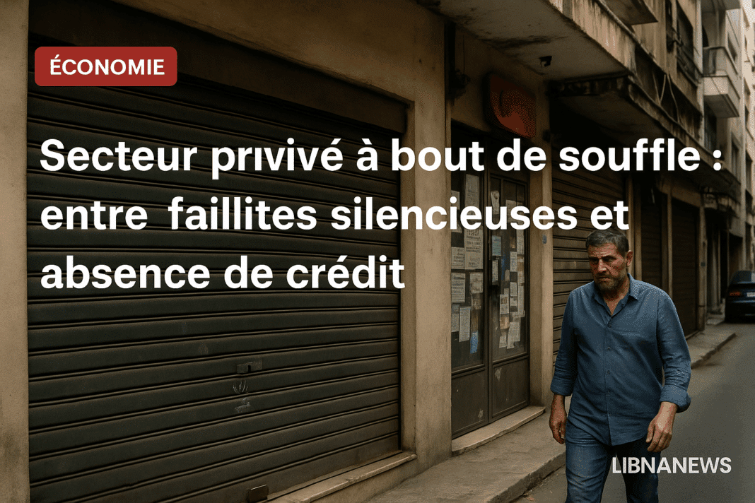 Secteur privé à bout de souffle : entre faillites silencieuses et absence de crédit