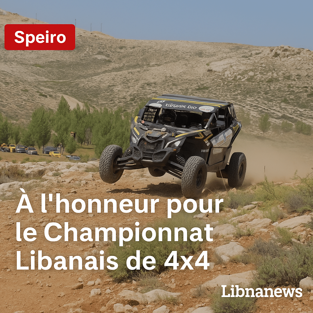 SPEIRO S’ILLUSTRE EN OUVERTURE DU CHAMPIONNAT LIBANAIS DE 4X4