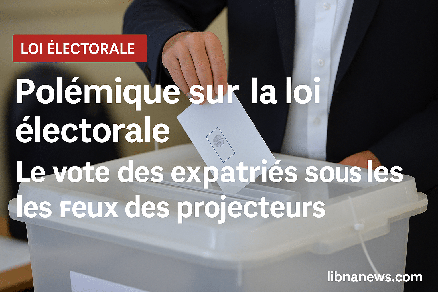 Le vote des expatriés au cœur d&rsquo;une controverse électorale majeure