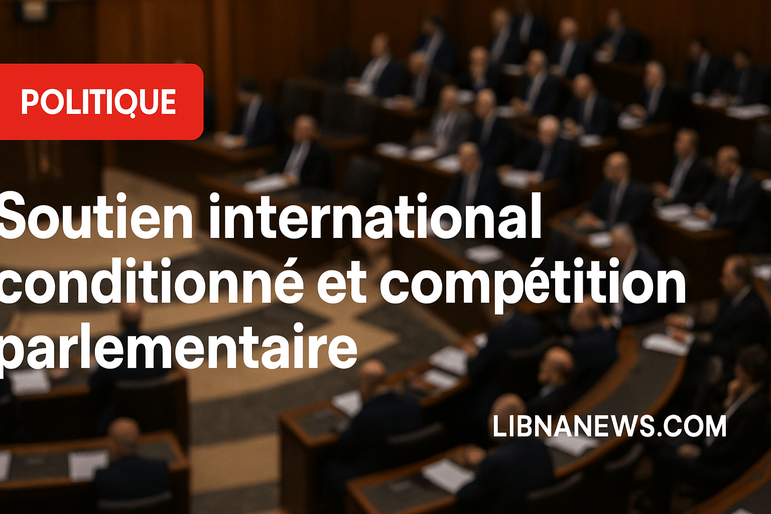 Soutien international conditionné: tensions parlementaires et stratégies concurrentes Soutien international conditionné: tensions parlementaires et stratégies concurrentes