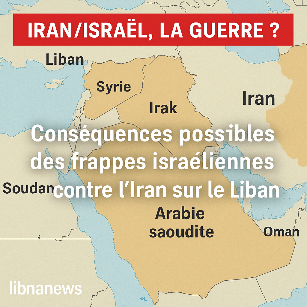 Conséquences possibles des frappes israéliennes contre l’Iran sur le Liban