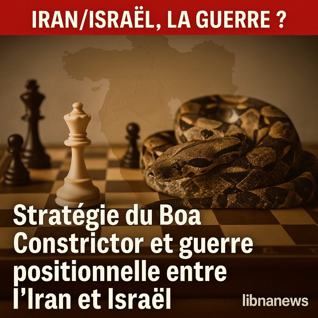 La Stratégie du Boa Constrictor, la Doctrine Israélienne et la Domination Chiite : Vers une Lecture Nimzovitchienne de la Géopolitique Régionale