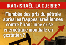 Flambée des prix du pétrole après les frappes israéliennes contre l’Iran : une crise énergétique mondiale en gestation ?