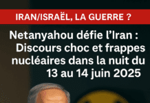 Netanyahou défie l’Iran : Discours choc et frappes nucléaires dans la nuit du 13 au 14 juin 2025