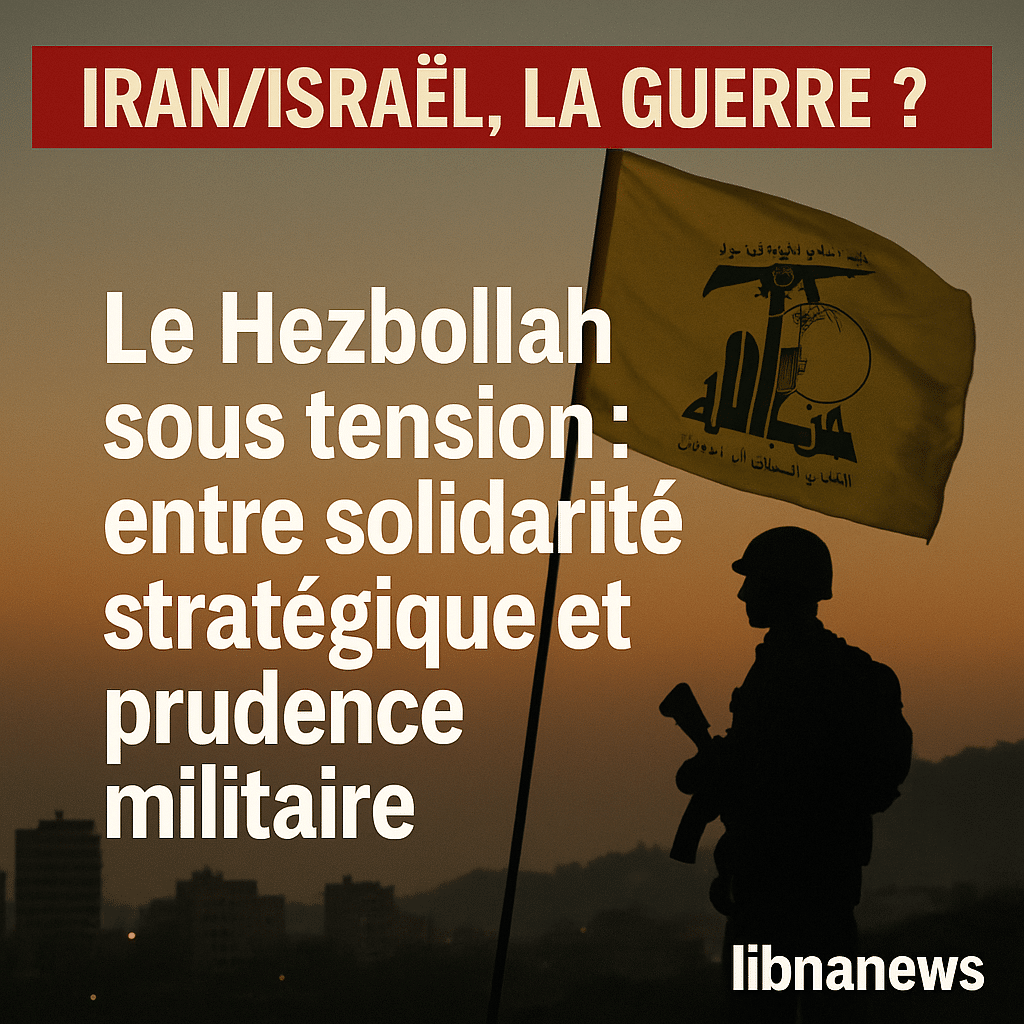 Le Hezbollah sous tension : entre solidarité stratégique et prudence militaire