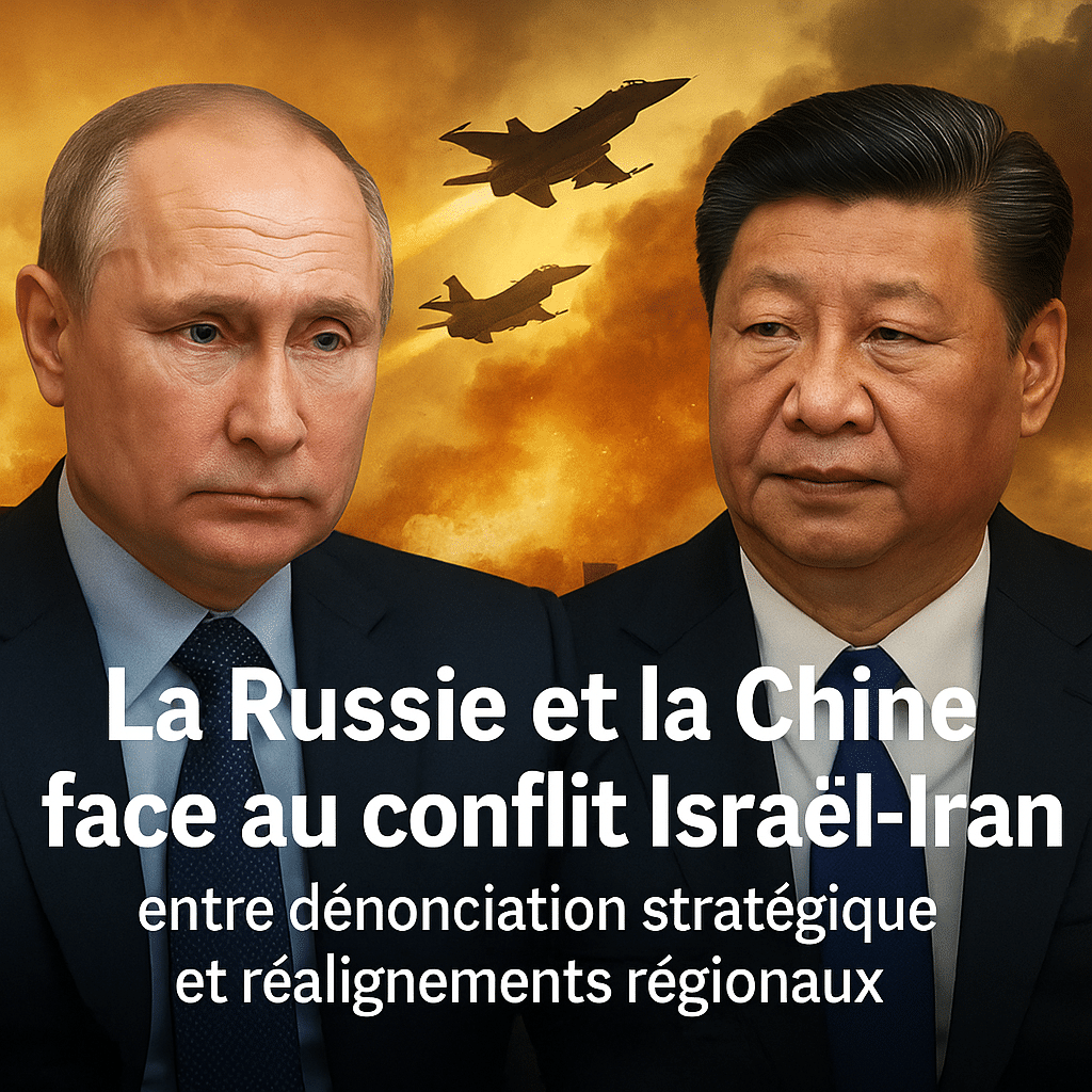 La Russie et la Chine face au conflit Israël-Iran : entre dénonciation stratégique et réalignements régionaux
