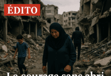 Édito: Le courage sans abri face à l’hypocrisie des larmes