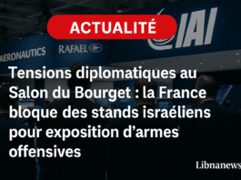 Tensions diplomatiques au Salon du Bourget : la France bloque des stands israéliens pour exposition d’armes offensives