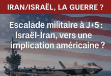 Escalade militaire à J+5 : Israël-Iran, vers une implication américaine ? Escalade militaire à J+5 : Israël-Iran, vers une implication américaine ?