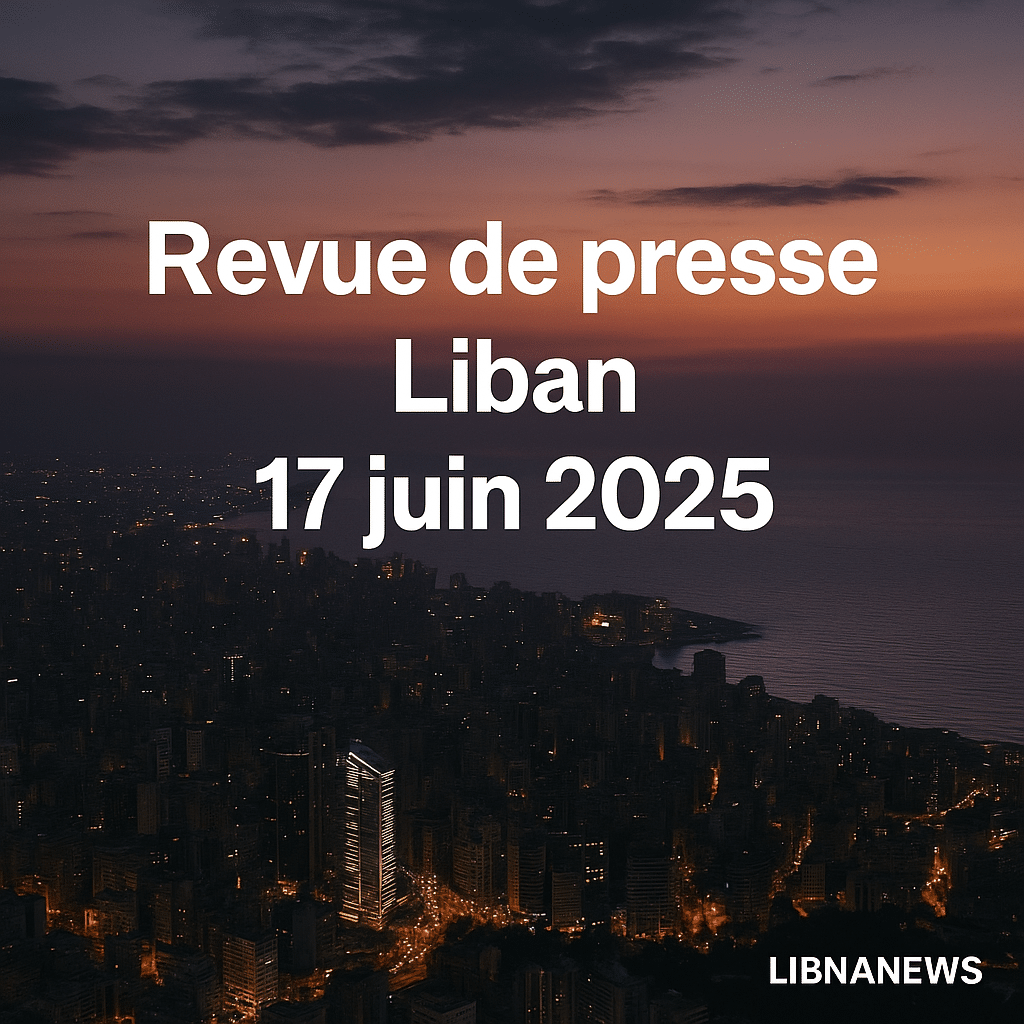 Revue de presse du 17/06/25: escalade Israël-Iran et posture libanaise