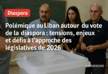 Polémique au Liban autour du vote de la diaspora : tensions, enjeux et défis à l’approche des législatives de 2026
