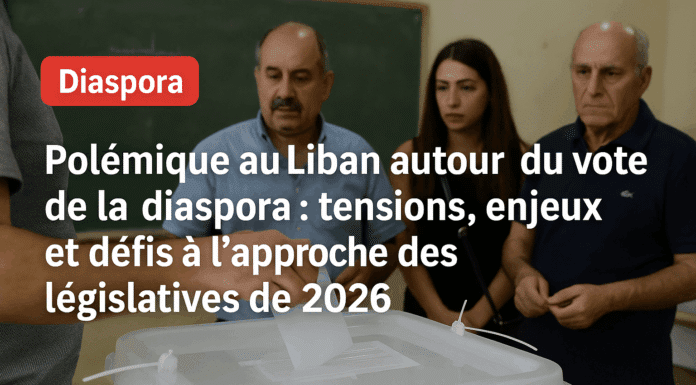 Polémique au Liban autour du vote de la diaspora : tensions, enjeux et défis à l’approche des législatives de 2026
