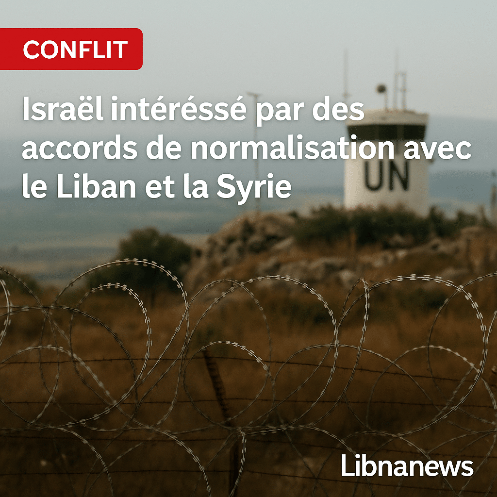 Israël cherche à élargir les Accords d&rsquo;Abraham : Vers une normalisation avec le Liban et la Syrie ?