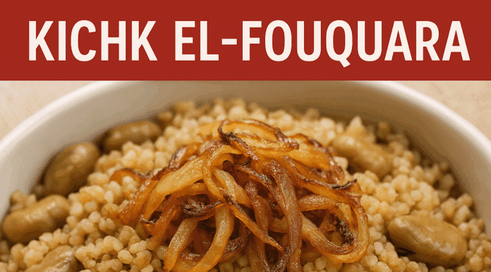Kichk el-Fouqara: Quand frugalité rime avec créativité paysanne.