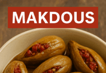 Makdous: Le petit trésor d’automne, entre fermentation et épices.