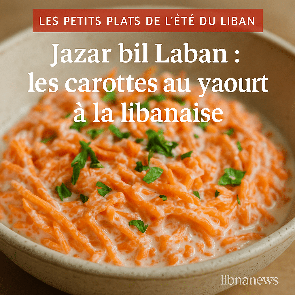 Jazar bil Laban : les carottes au yaourt à la libanaise