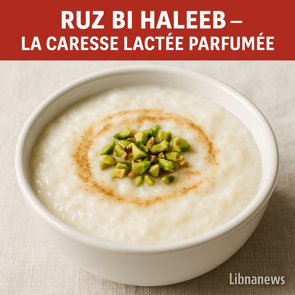 Ruz Bi Haleeb, La caresse lactée parfumée