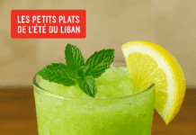 Sarbet el-lemoun : limonade givrée à la menthe