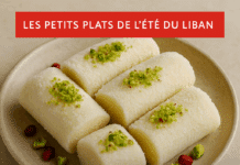 Halawet el-jibn façon glacée : rouleaux givrés de semoule et fromage