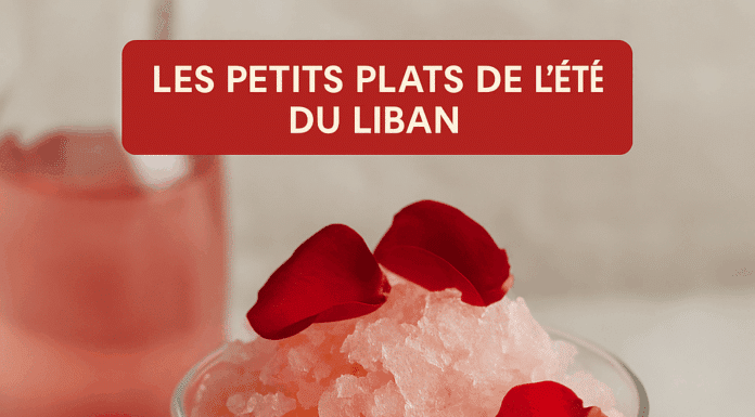 Eau de rose glacée : granité à l’eau de rose