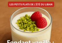 Fondant vanille : Mhalabieh glacé, l’escapade gourmande d’été