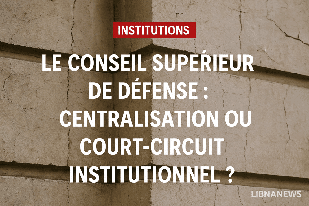 Le Conseil supérieur de défense : centralisation ou court-circuit institutionnel ?