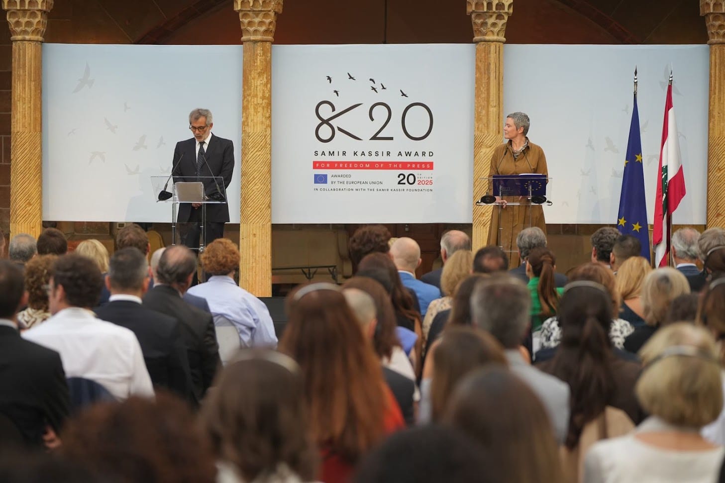 L’Union européenne récompense des journalistes de Palestine, d’Égypte et de Syrie lors de l’édition 2025 du Prix Samir Kassir