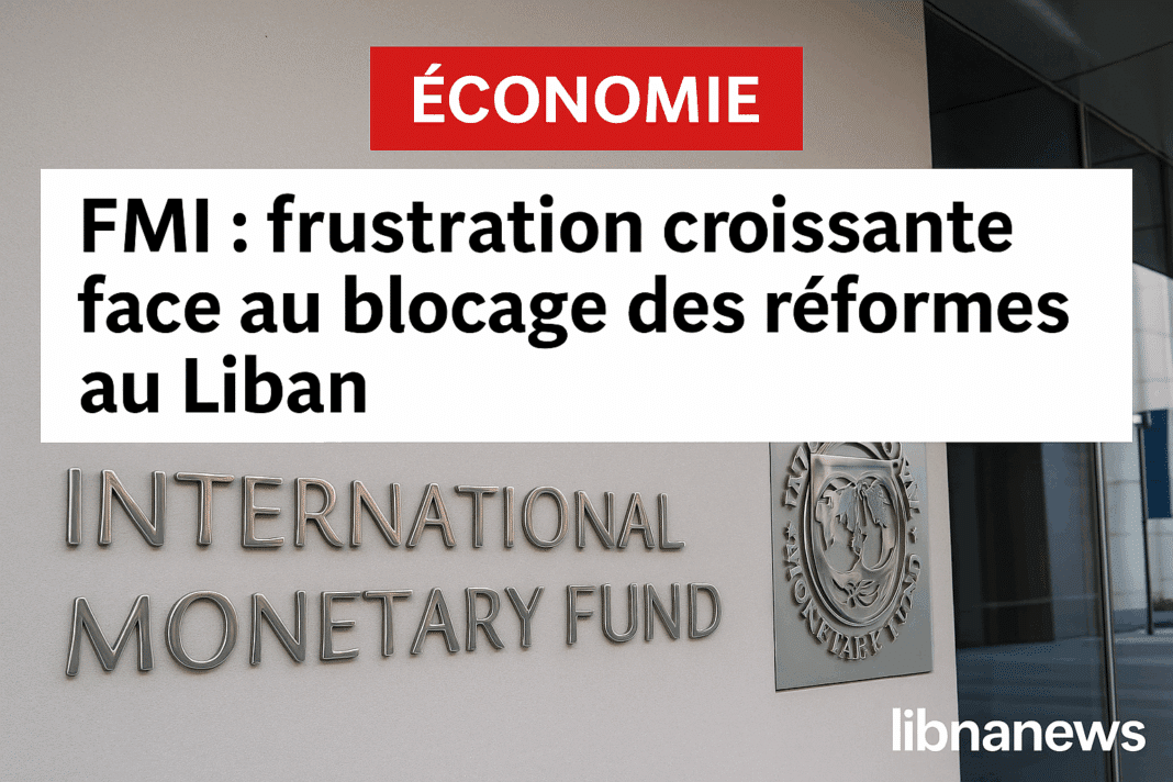 FMI : frustration croissante face au blocage des réformes au Liban