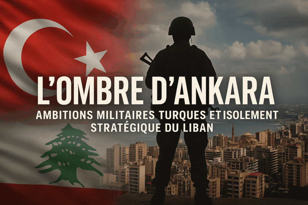 L’ombre d’Ankara : ambitions militaires turques et isolement stratégique du Liban