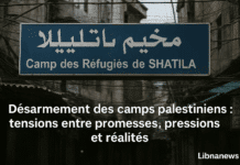 Désarmement des camps palestiniens : tensions entre promesses, pressions et réalités