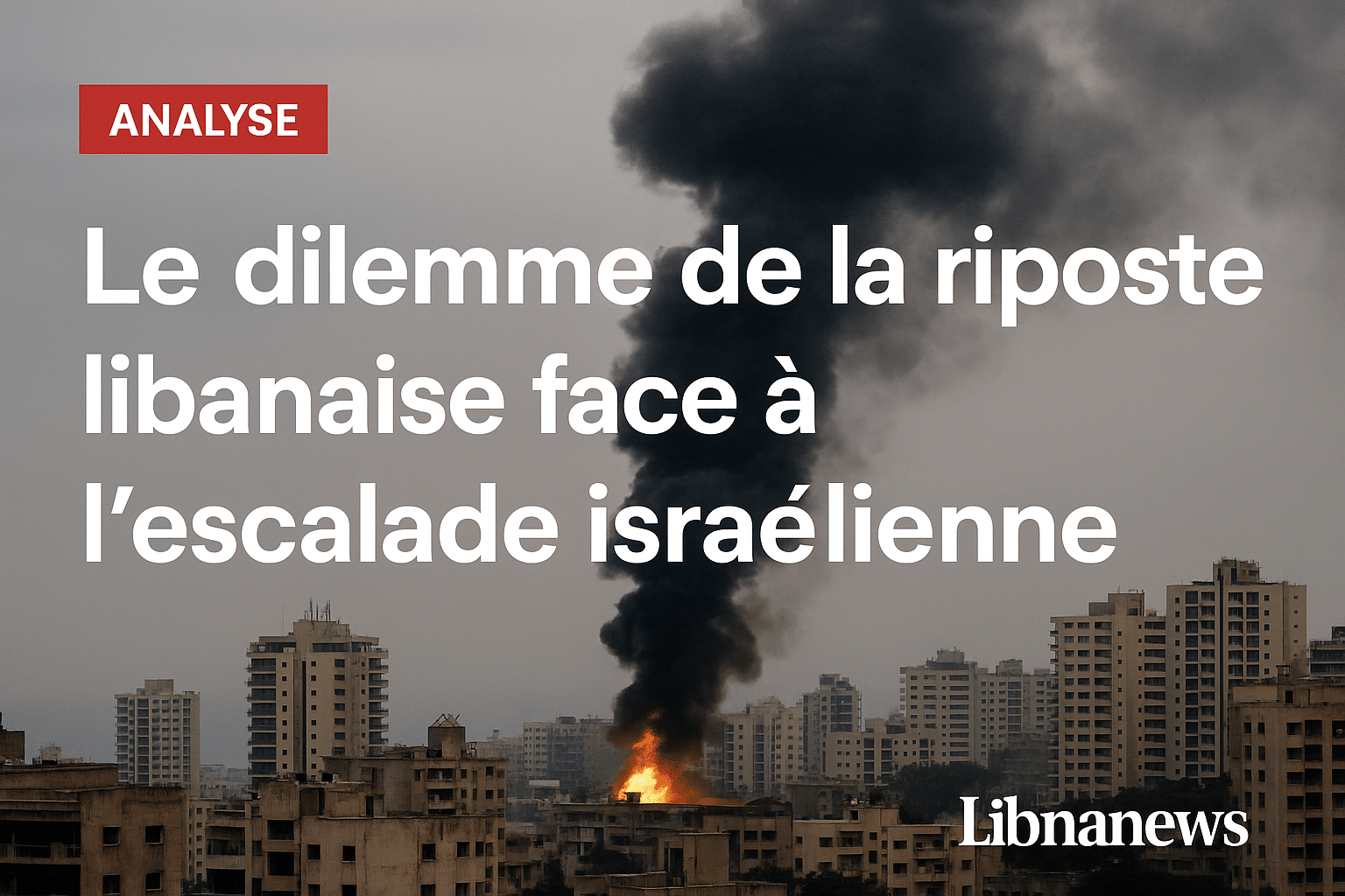 Le dilemme de la riposte libanaise face à l’escalade israélienne 