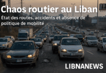 Chaos routier au Liban : état des routes, accidents et absence de politique de mobilité