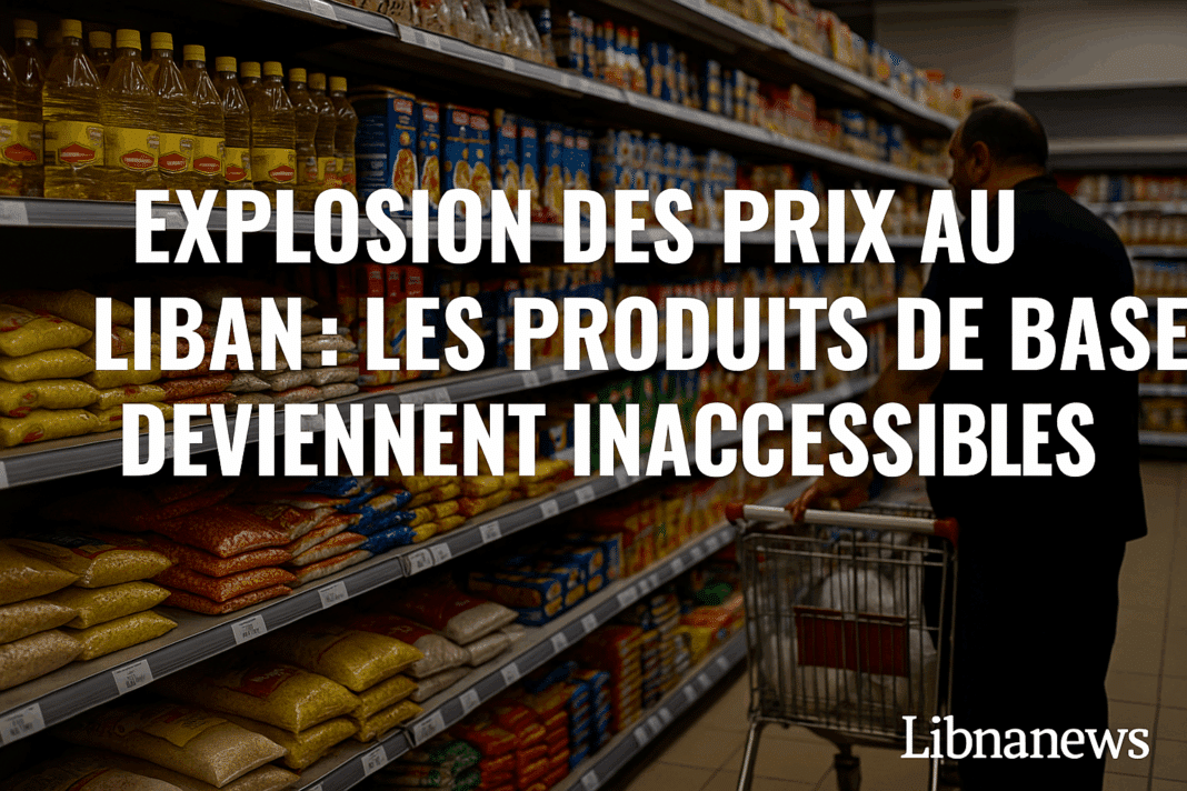 Explosion des prix au Liban : les produits de base deviennent inaccessibles