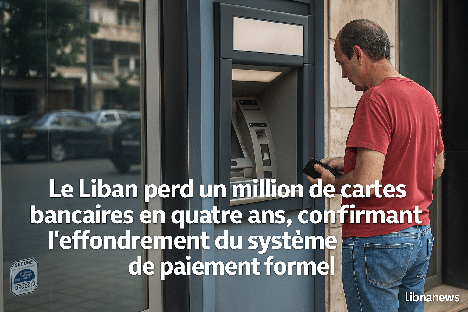 Le Liban perd un million de cartes bancaires en quatre ans, signe d’une débancarisation accélérée