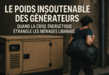 Le poids insoutenable des générateurs : quand la crise énergétique étrangle les ménages libanais