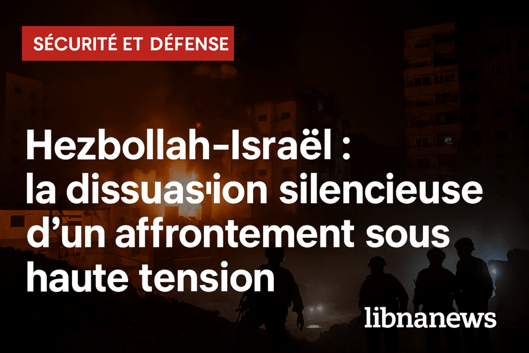 Hezbollah-Israël : la dissuasion silencieuse d’un affrontement sous haute tension