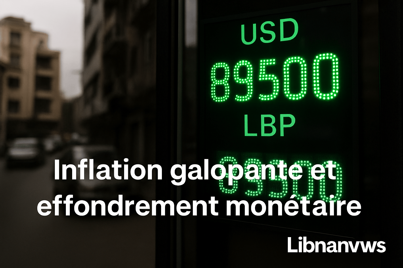 Inflation galopante et effondrement monétaire : une spirale hors de contrôle Inflation galopante et effondrement monétaire : une spirale hors de contrôle