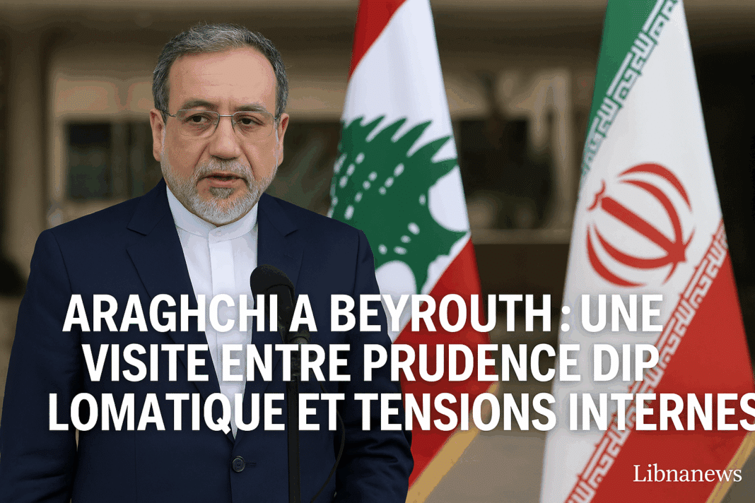 Visite d’Abbas Araghchi au Liban : entre diplomatie prudente et pressions régionales
